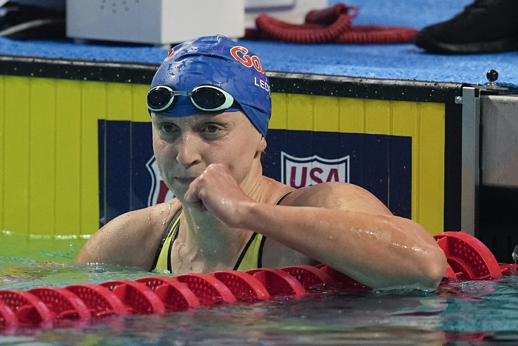 Ledecky qualifies for 4th world championship event News, Sports, Jobs